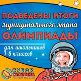 Результаты Муниципального этапа Гагаринской олимпиады 2026